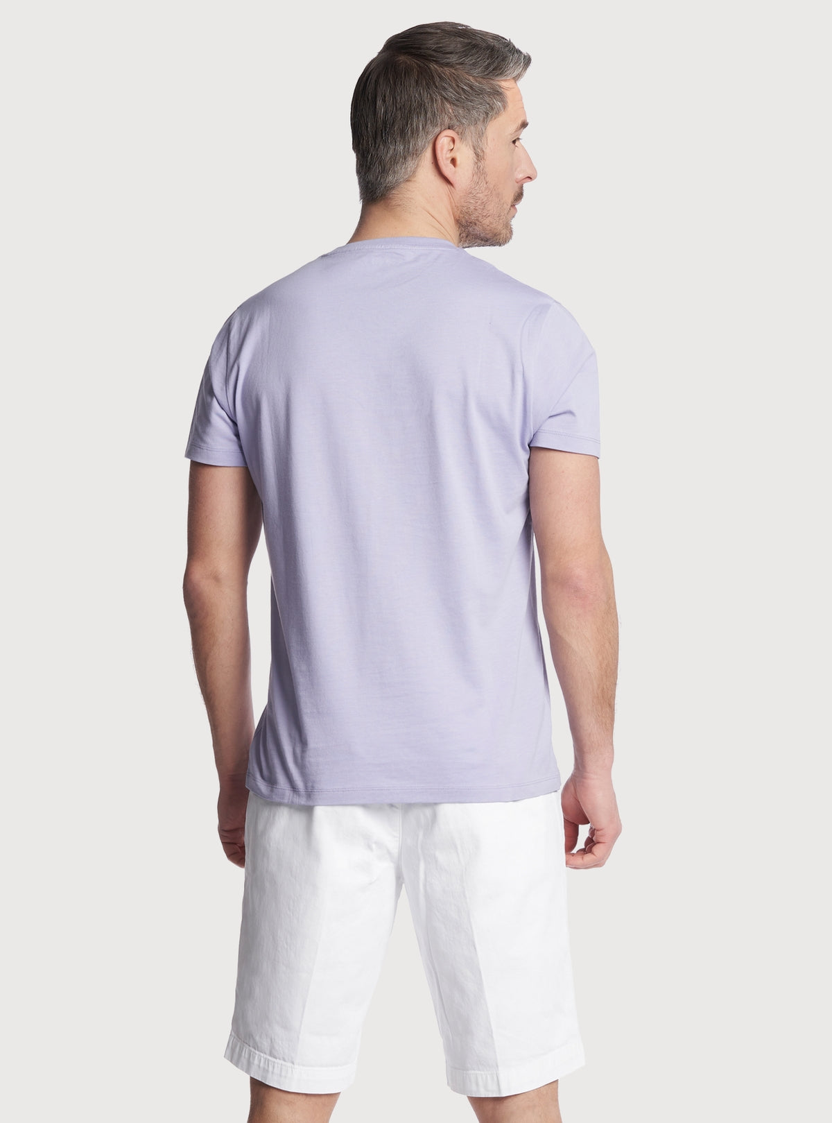 T-shirt tinta unita in cotone-1