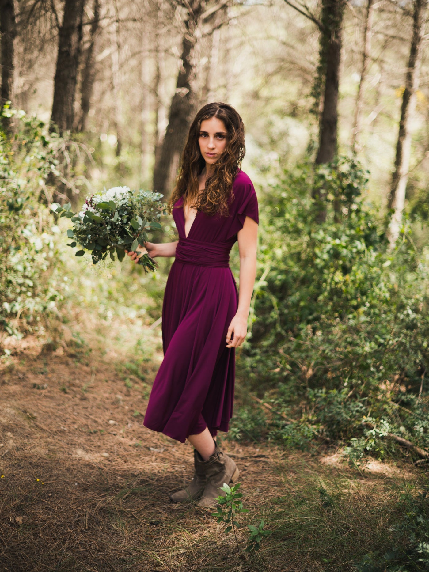 INFINITY MIDI DRESS-9