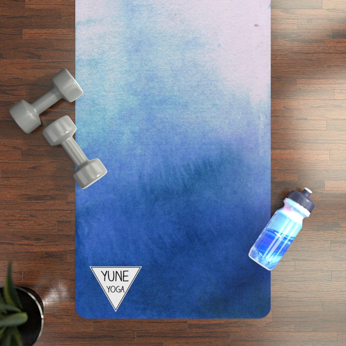 Natural Rubber Yoga Mat – 3mm Eco-Friendly, Non-Slip Mat for Hot Yoga, Pilates & Daily Practice | Serenity | Yune Yoga