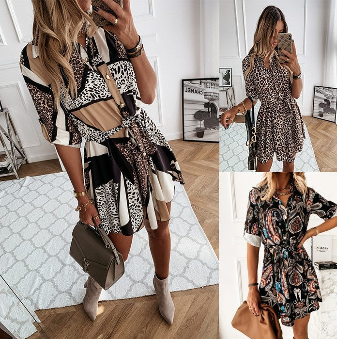 Dresses Women Dresses Fashion Ladies Casual Dress-0