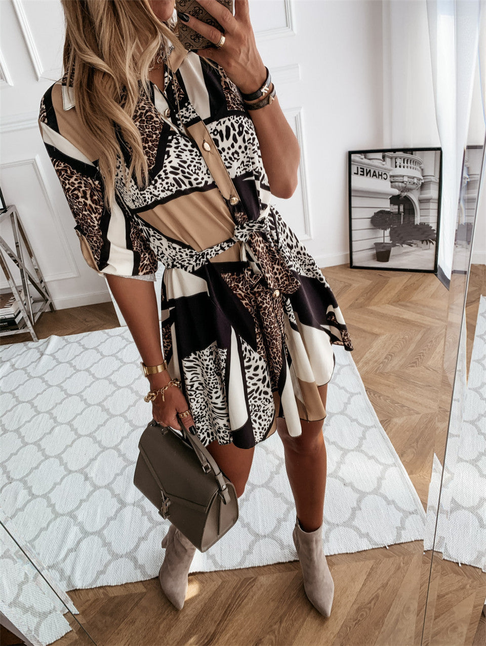 Dresses Women Dresses Fashion Ladies Casual Dress-2