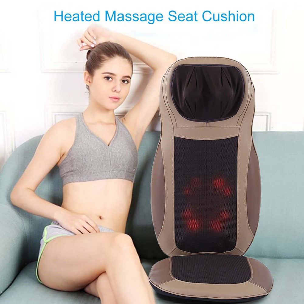Coussin de siège de fauteuil de massage récréatif (Marron)