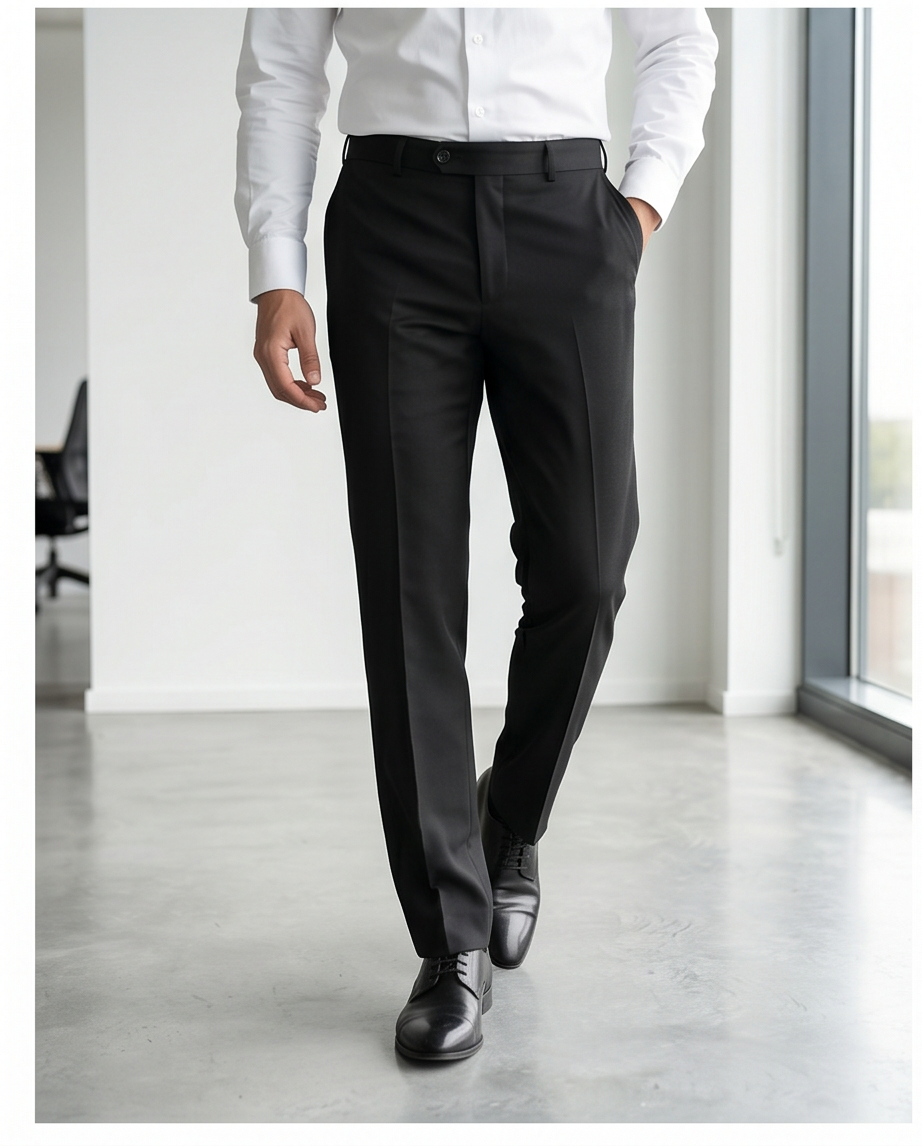 The All-Season Wool-Blend Slim-Fit Trouser-0