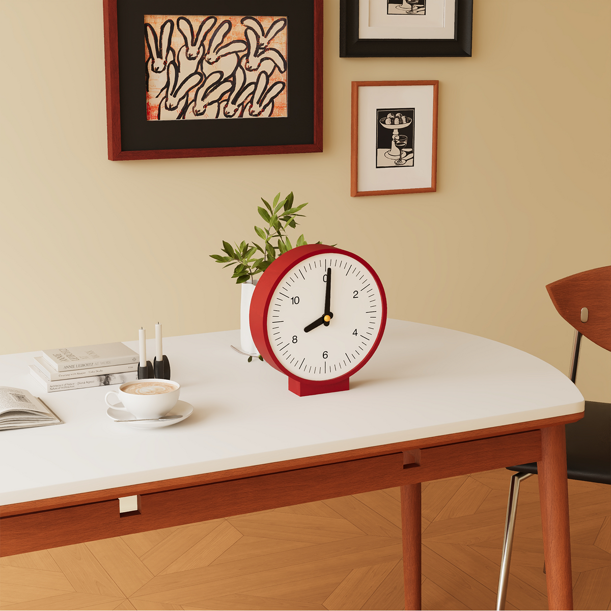 Horloge double face Minimalisme