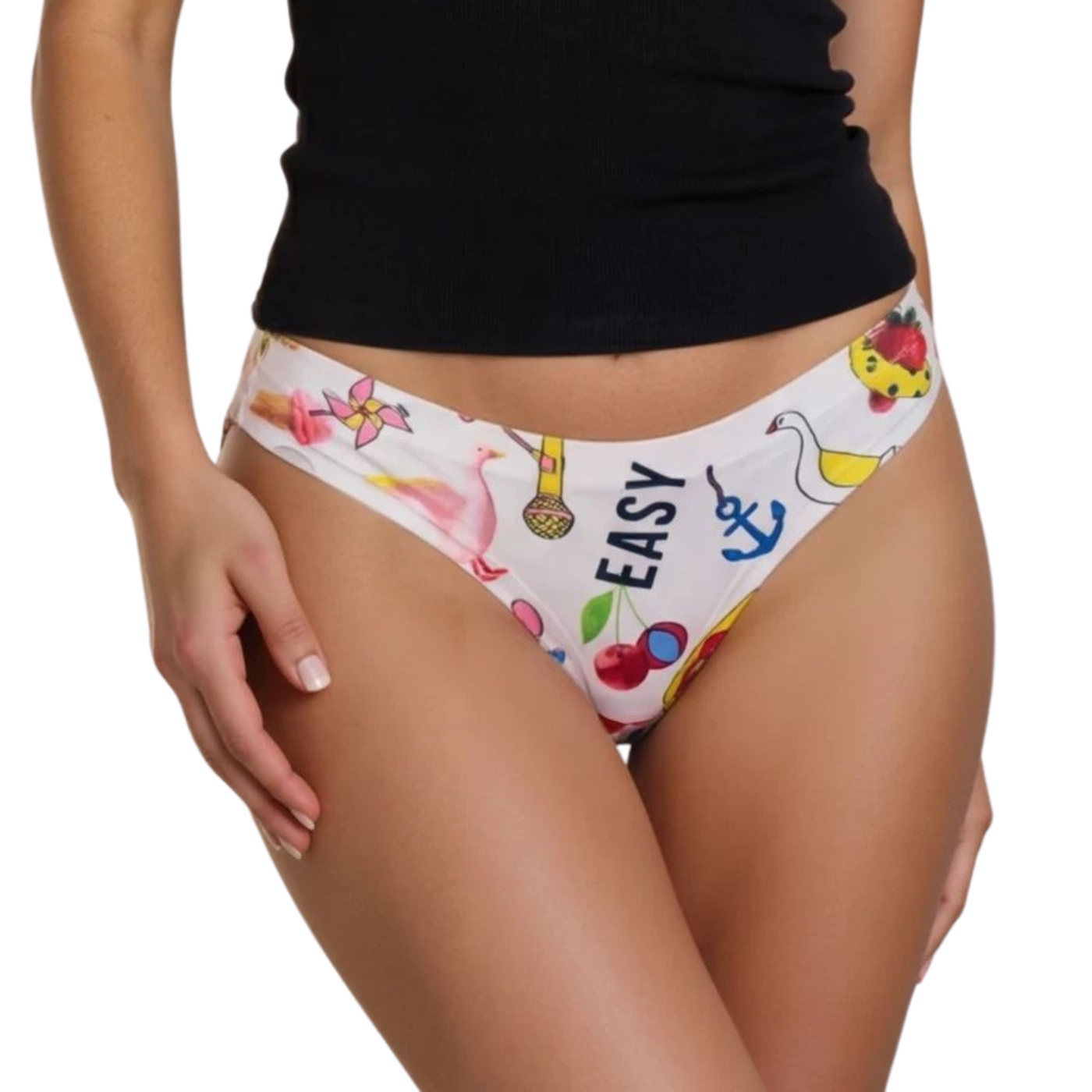 Memème Women’s Ultra-Comfortable EASY DAY - White - Panties | Breathable Cotton Crotch, Stretchy Fit, No Elastic Bands