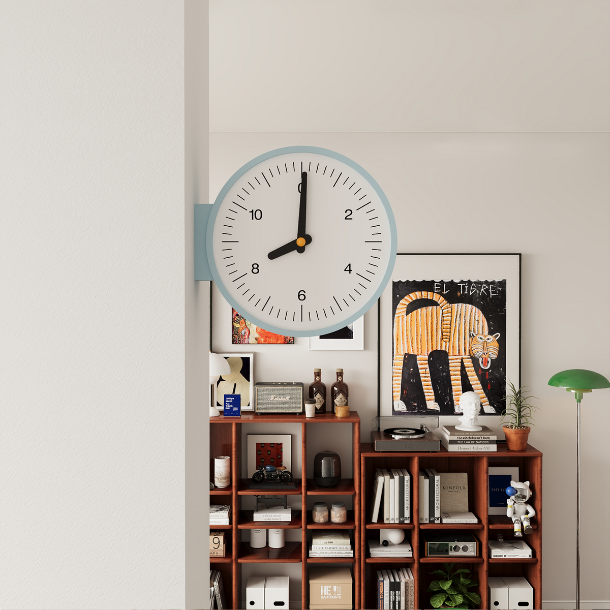 Horloge double face Minimalisme
