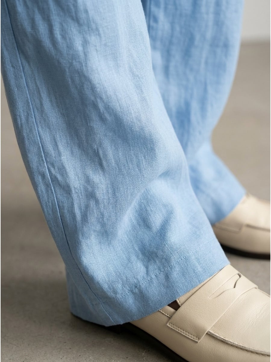 Women's trousers, Capsule Collection, 100% linen