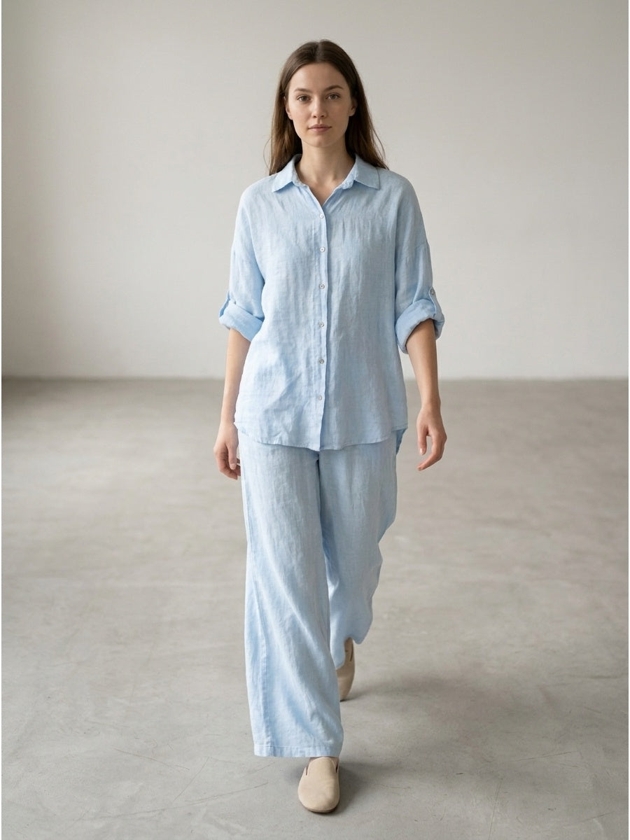 Women's trousers, Capsule Collection, 100% linen