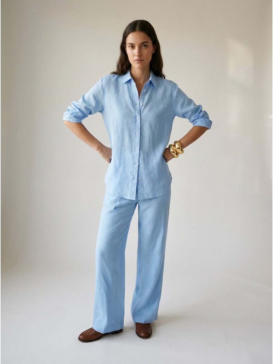 Women's trousers, Capsule Collection, 100% linen