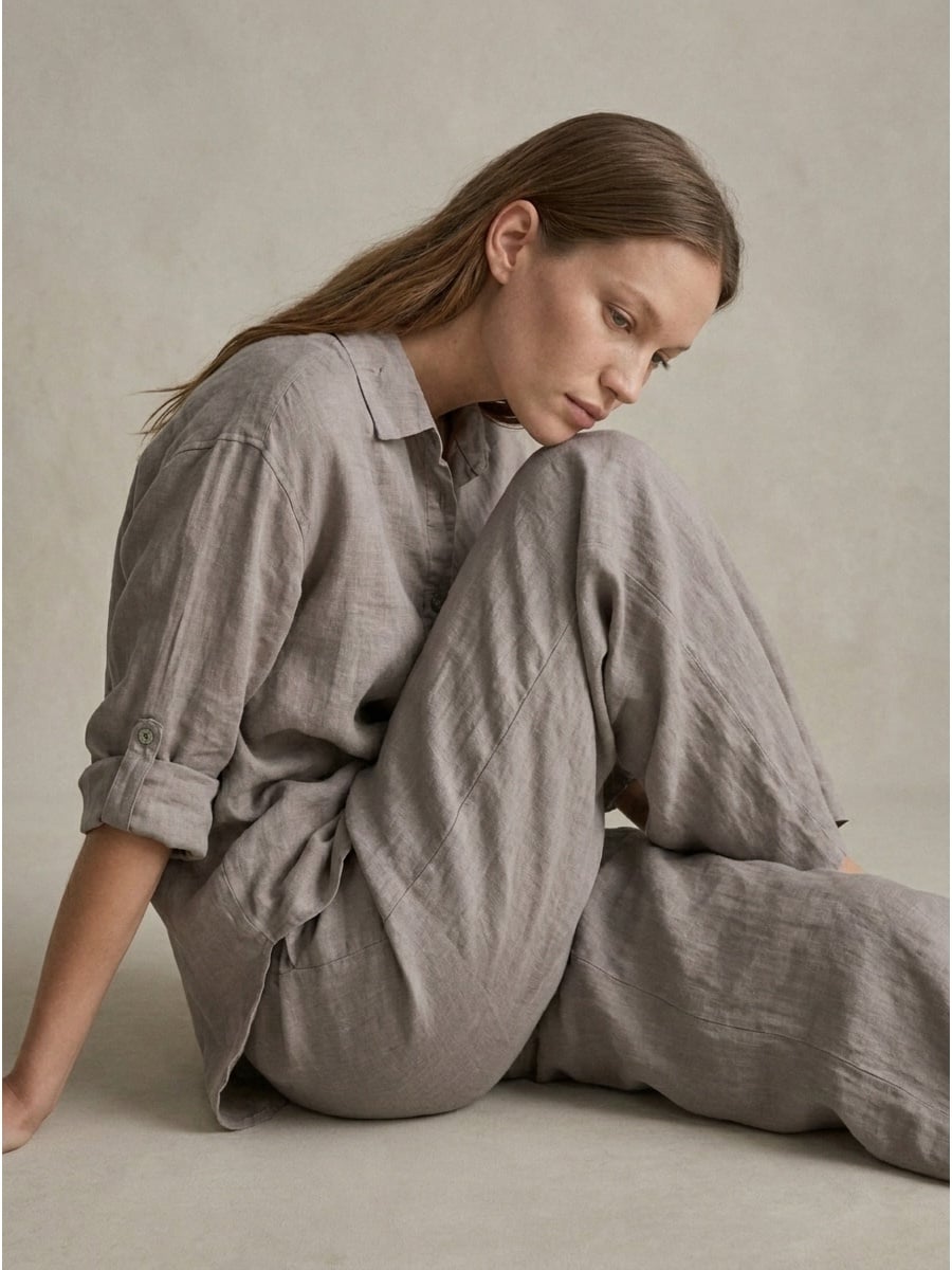 Women's trousers, Capsule Collection, 100% linen