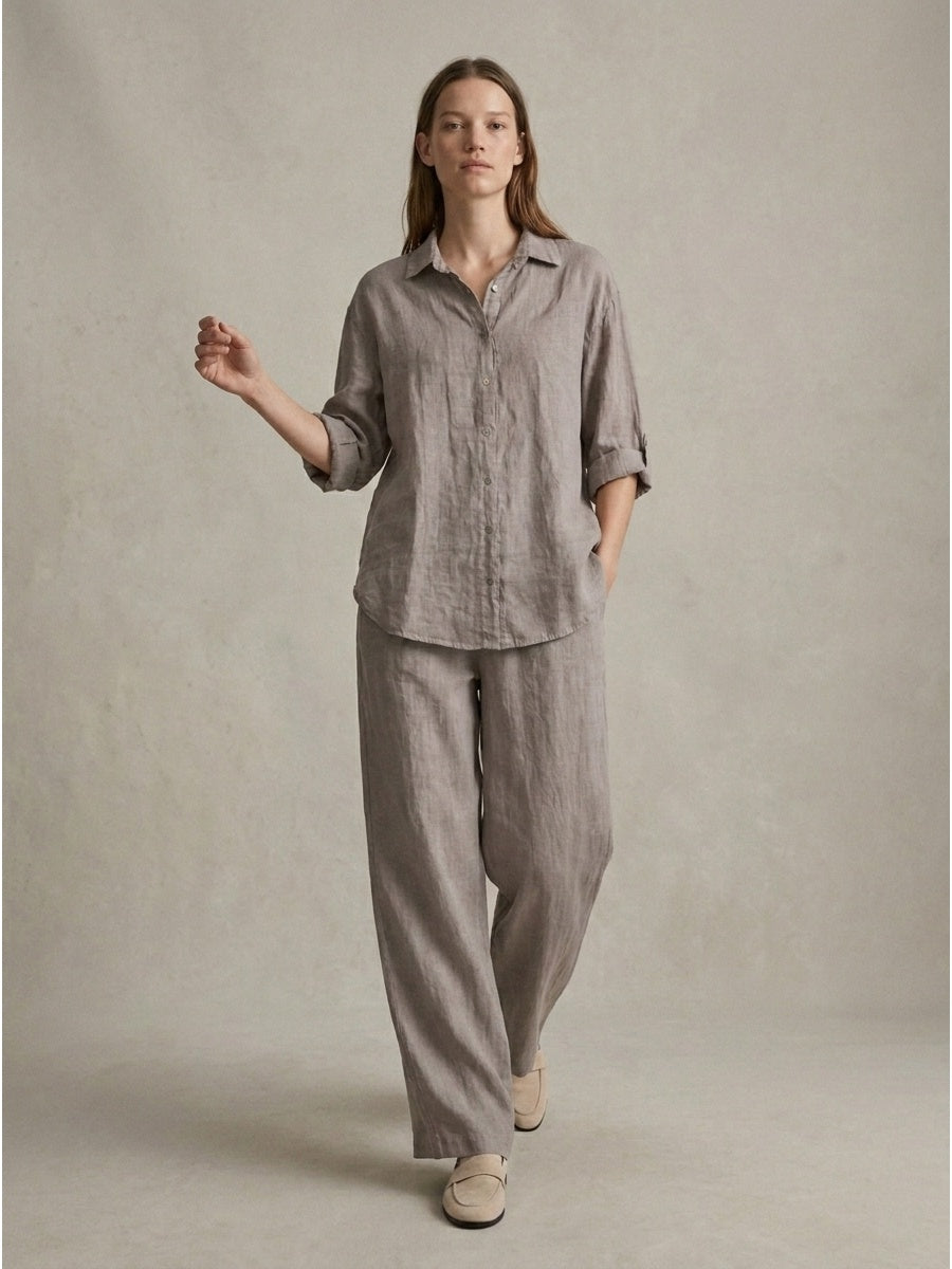 Women's trousers, Capsule Collection, 100% linen