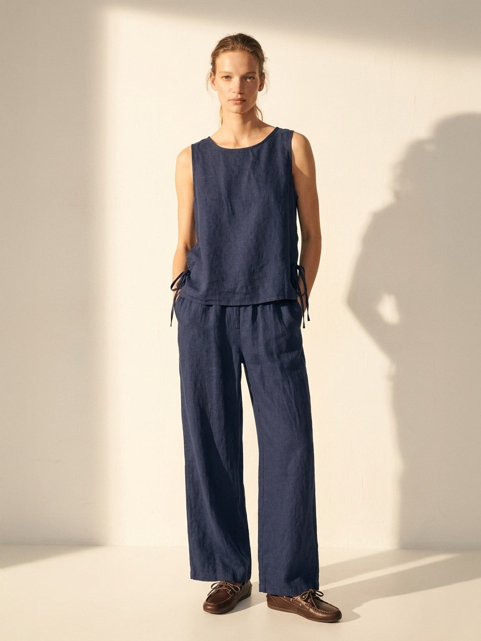 Women's trousers, Capsule Collection, 100% linen