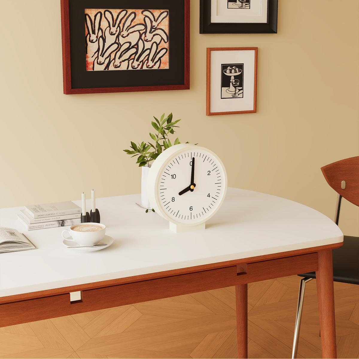 Horloge double face Minimalisme