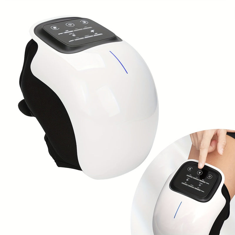 Genouillère chauffante rechargeable avec niveaux de chaleur
