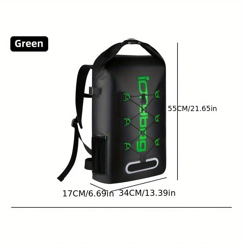 Sac étanche avec fermeture à enroulement