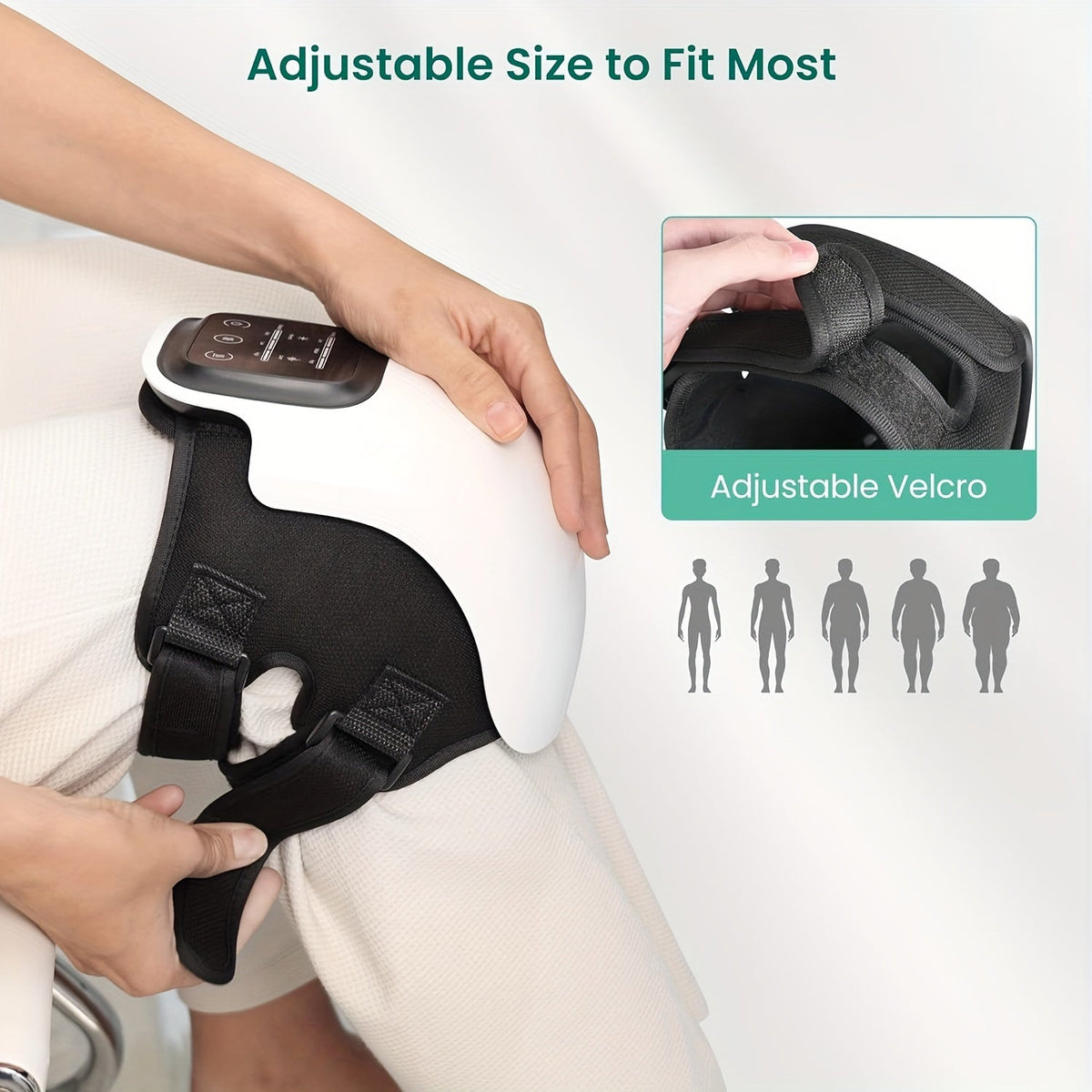 Rechargeable Heated Knee Wrap with Heat Levels