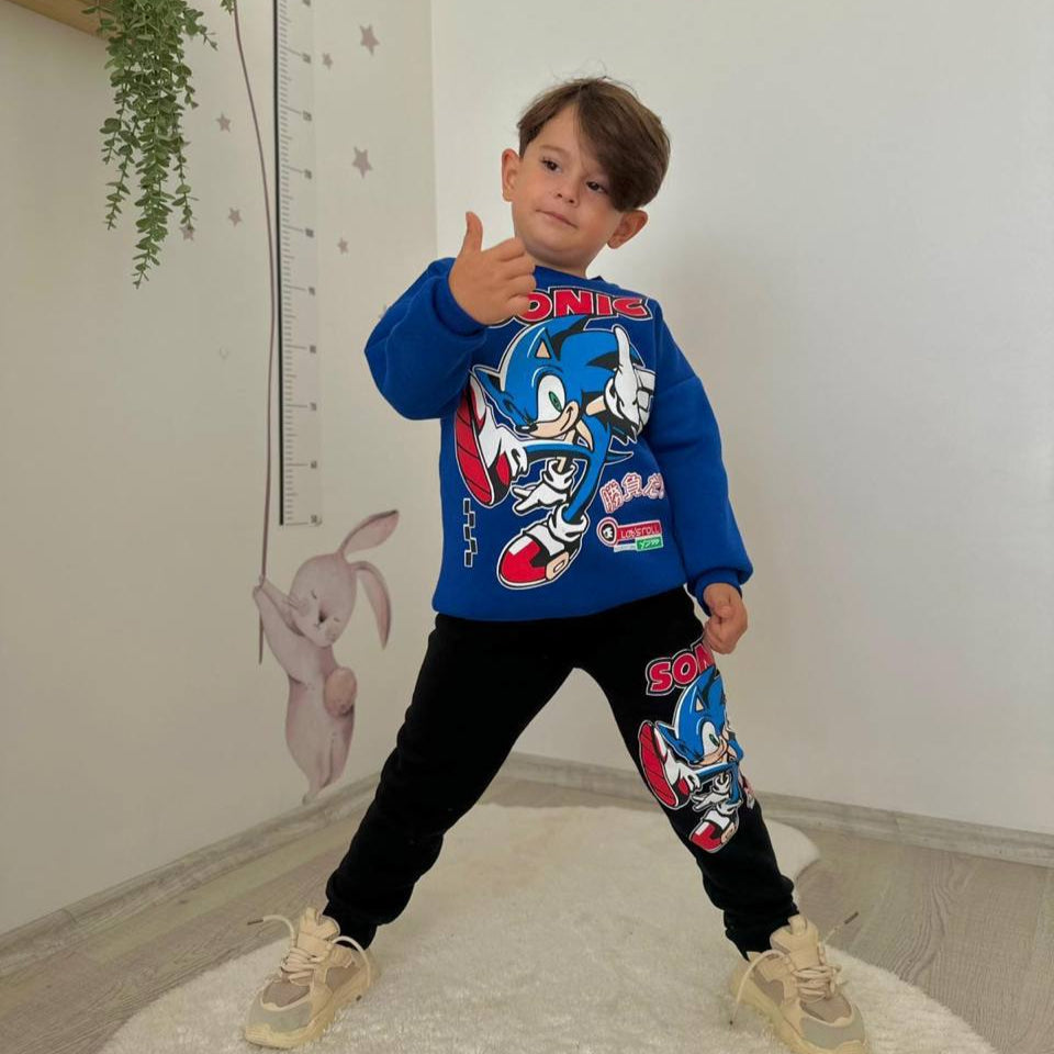 Ensemble de jogging Sonic pour garçons