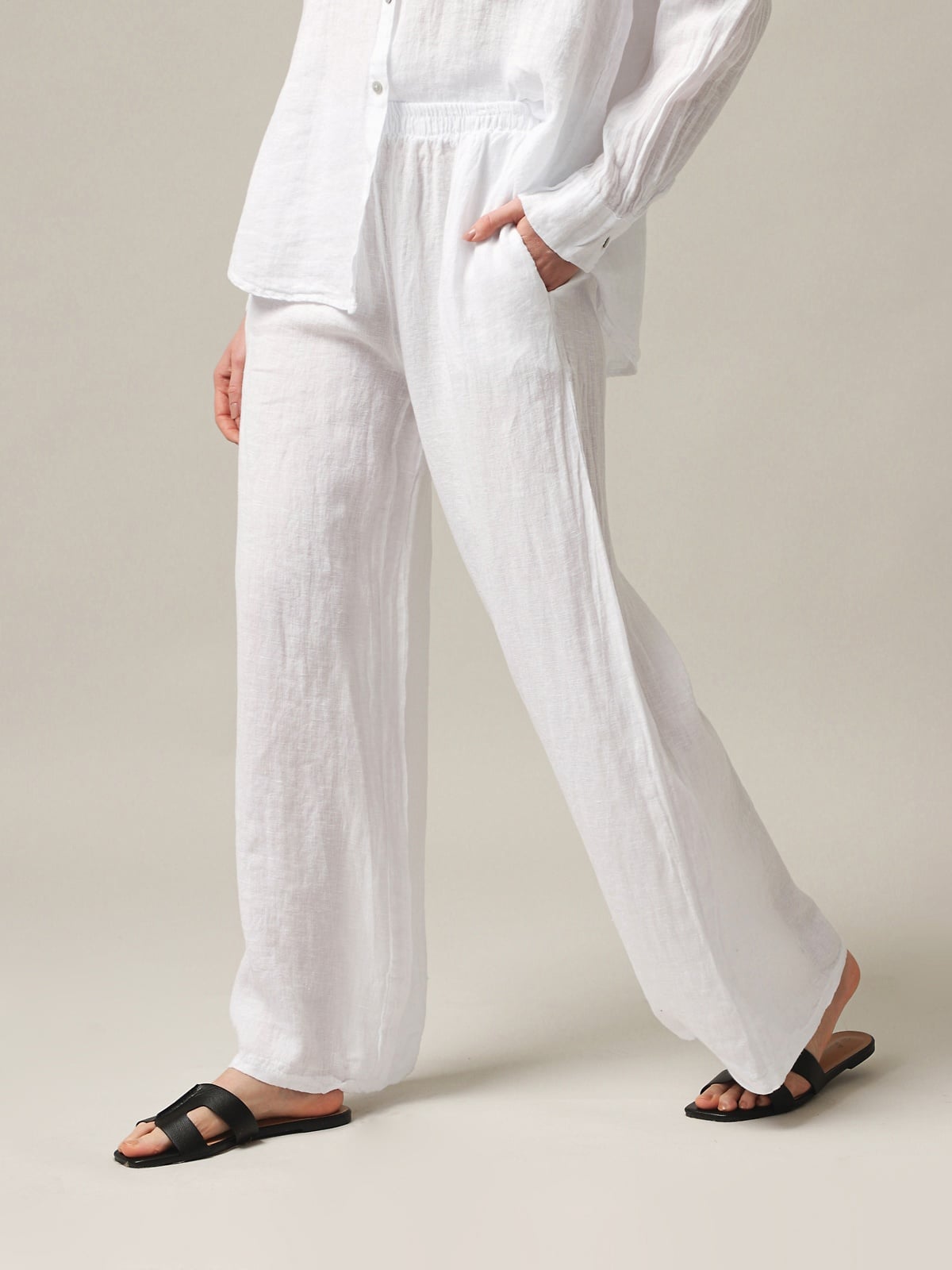 Women's trousers, Capsule Collection, 100% linen