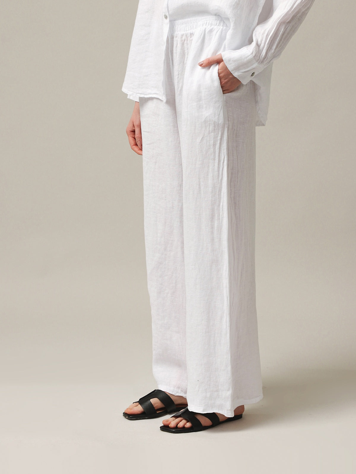 Women's trousers, Capsule Collection, 100% linen