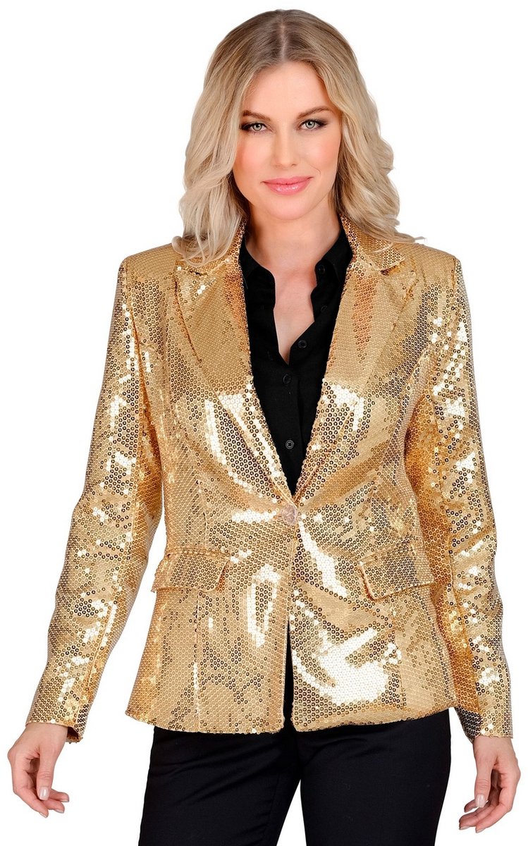 Widmann sequin blazer showgirl sold to gold woman