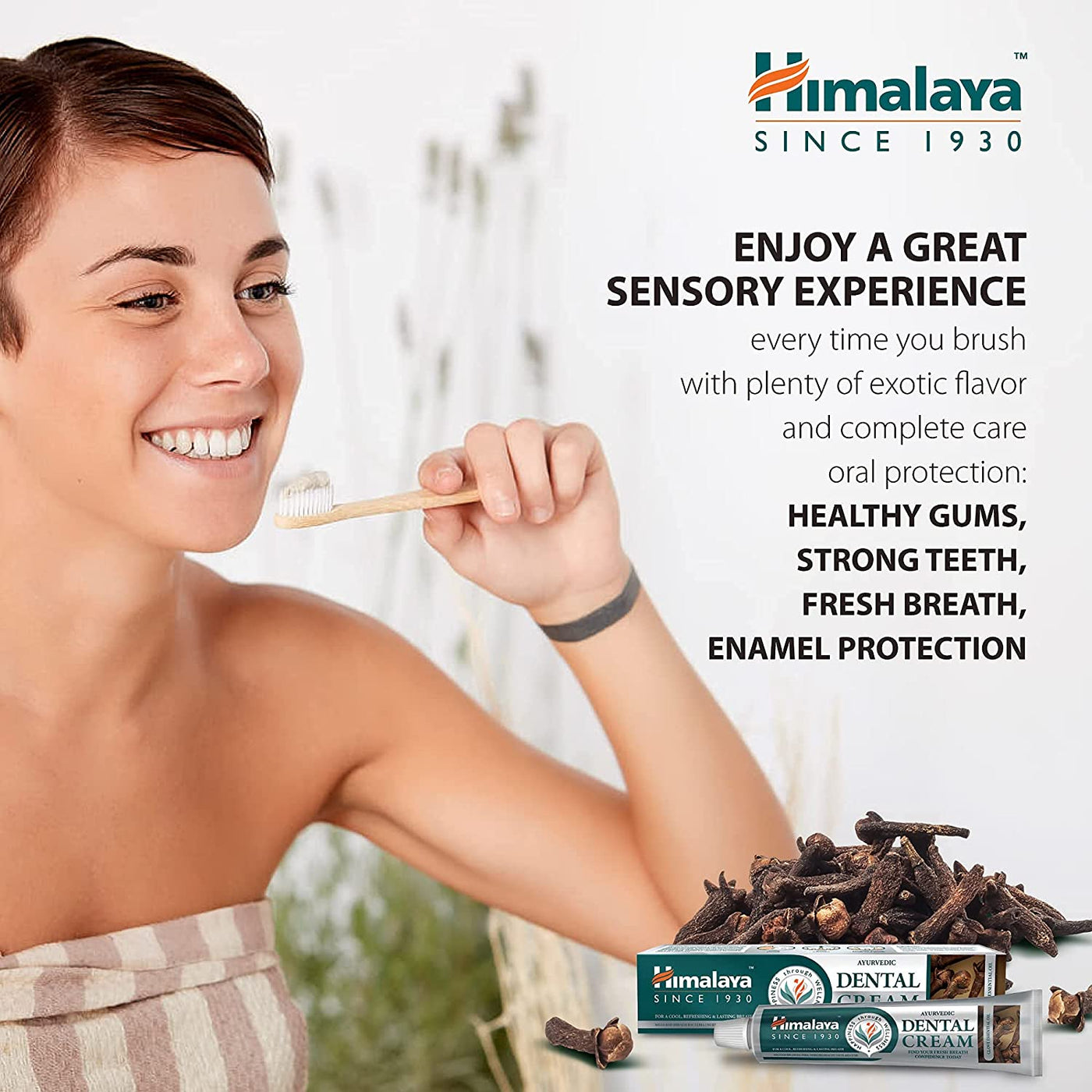 Himalaya Ayurvedic Dental Cream Herbal Toothpaste - Clove - 100 g-3