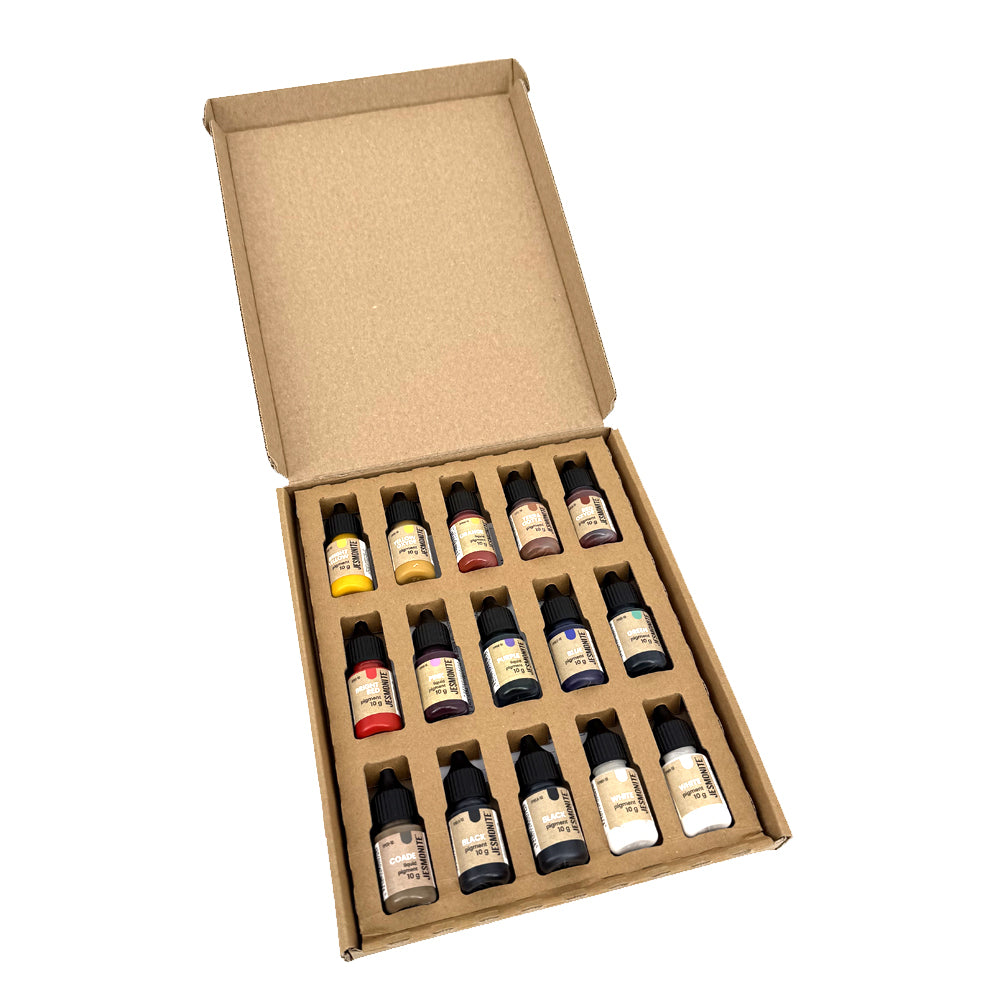 Set de pigments Jesmonite 10gr x 15