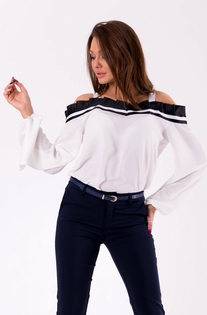 BLOUSE -BLANC 46031-3