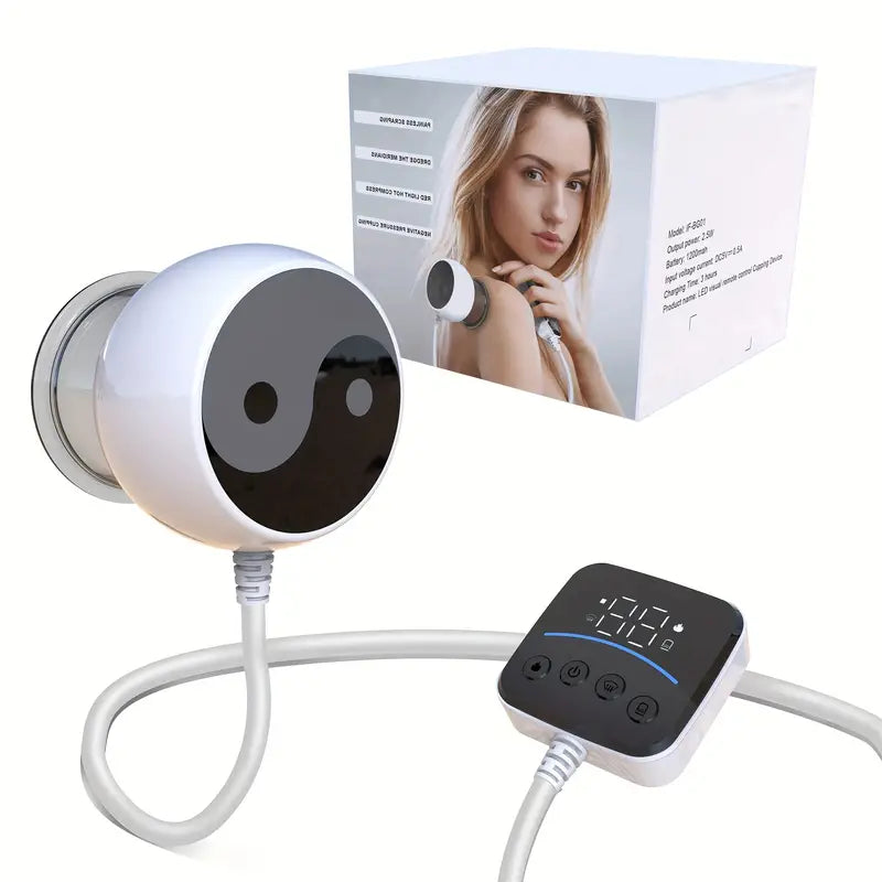 Advanced Neck, Back, Waist, and Shoulder Massager(White)