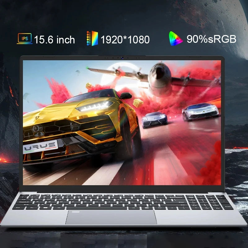 Laptop portátil de 15,6" com processador Intel Core i9 10980HK, computador para jogos, 16 GB de RAM, SSD M.2 de 1 TB, Windows 11, teclado retroiluminado, notebook PC com tela 4K HD.