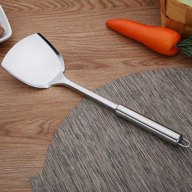 Spatule en acier inoxydable anti-brûlure pour ustensiles de cuisine