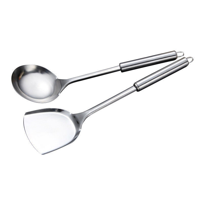 Spatule en acier inoxydable anti-brûlure pour ustensiles de cuisine