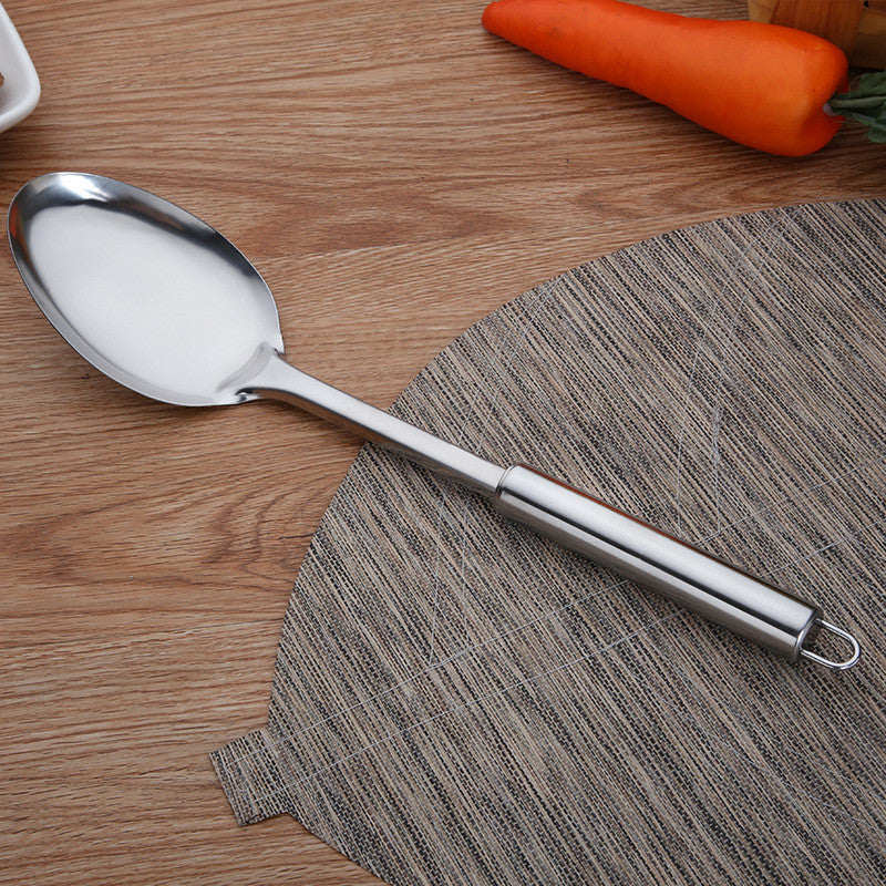 Spatule en acier inoxydable anti-brûlure pour ustensiles de cuisine