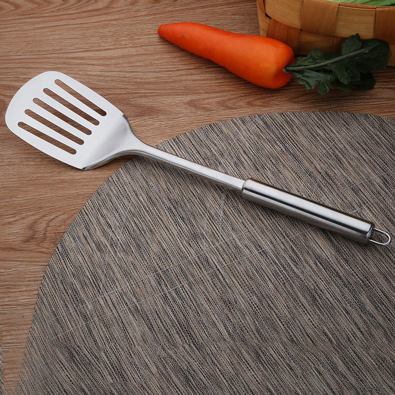Spatule en acier inoxydable anti-brûlure pour ustensiles de cuisine