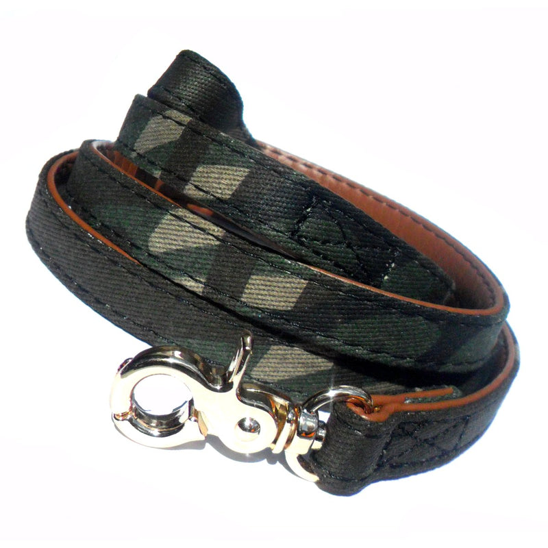Laisses de chien en tissu style militaire
