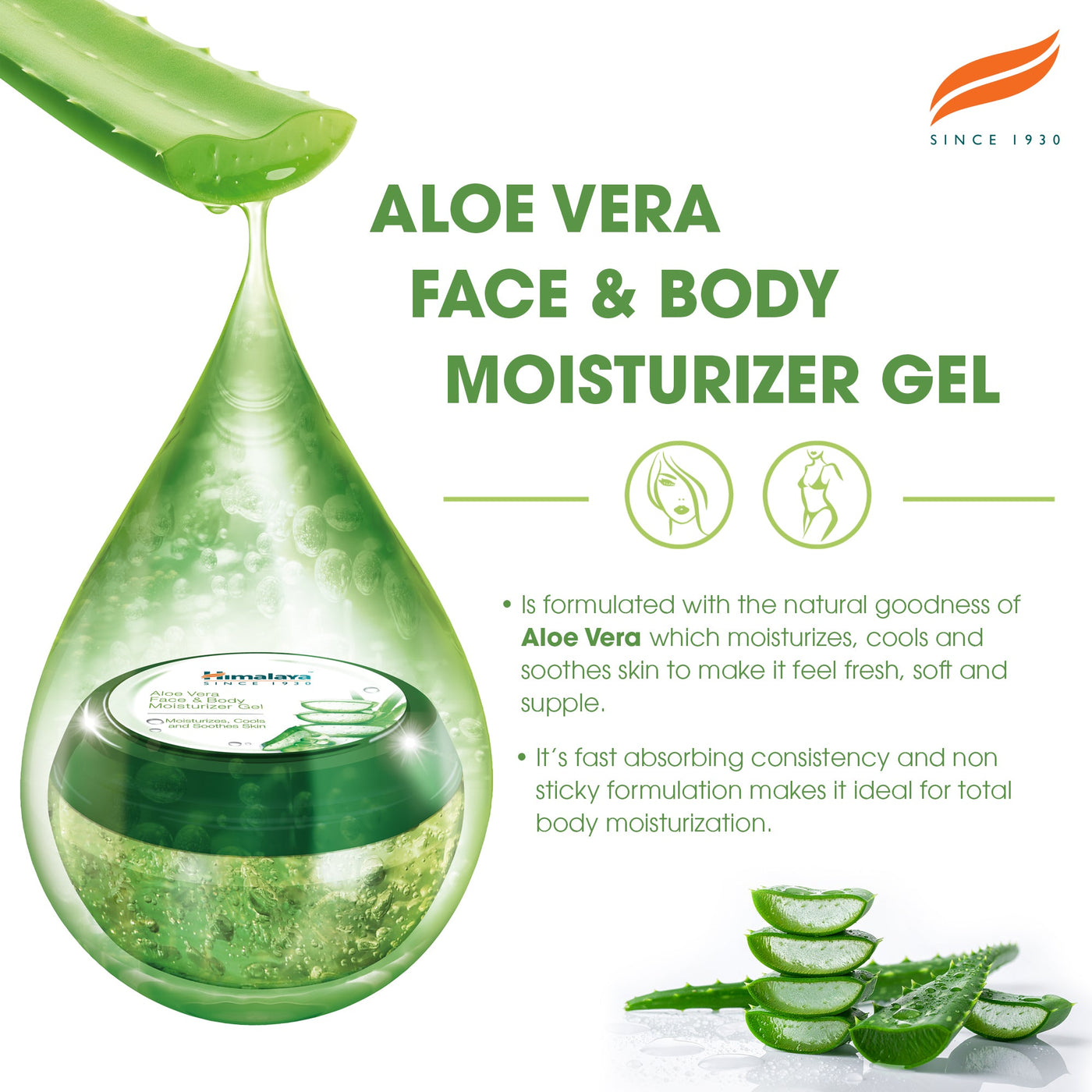 Himalaya Aloe Vera Face & Body Moisturizer Gel – 300ml-3