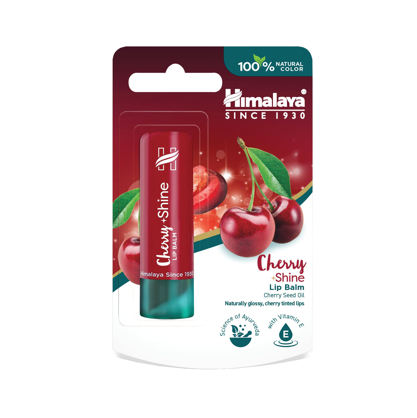 Himalaya Cherry Shine Lip Balm, 4.5g-0