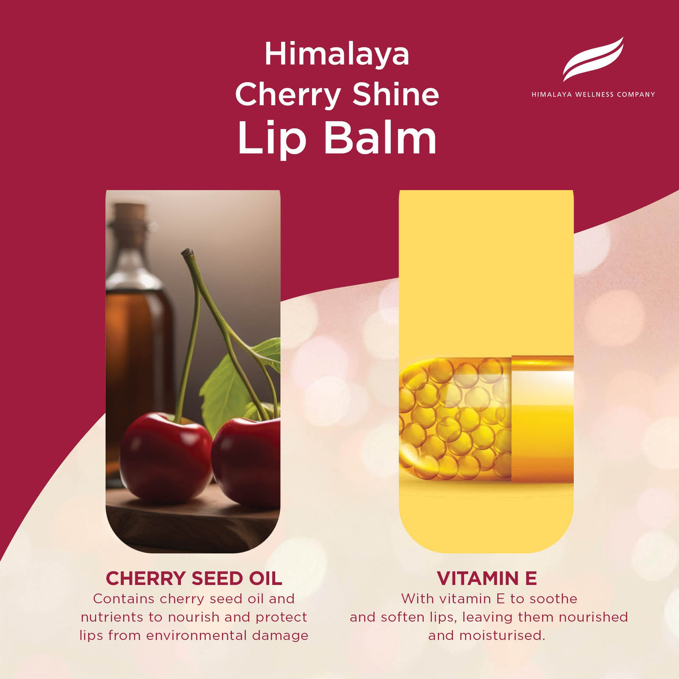Himalaya Cherry Shine Lip Balm, 4.5g-2