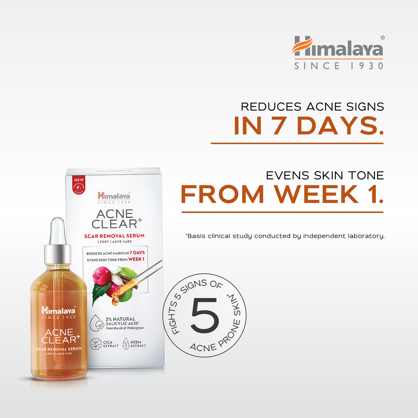 Himalaya Acne Clear+ Scar Removal Serum-1