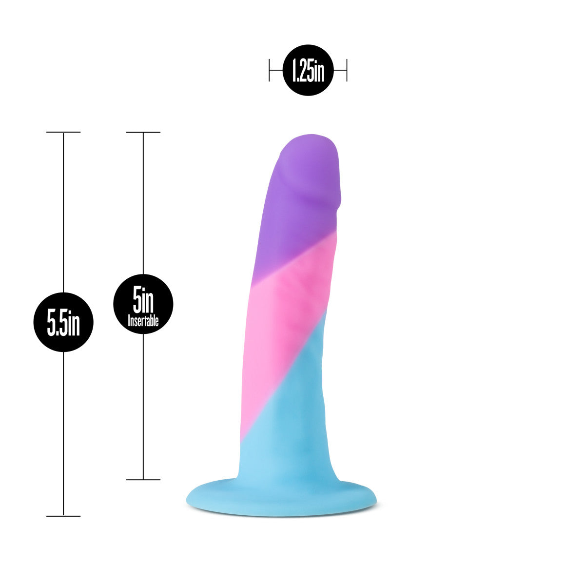 Blush Avant D15 Artisan 5-Inch Dildo with Suction Cup Base-4