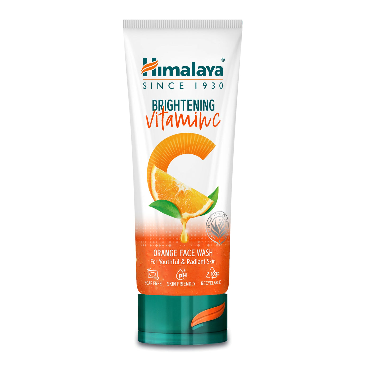 Himalaya Brightening Vitamin C Orange Face Wash-0