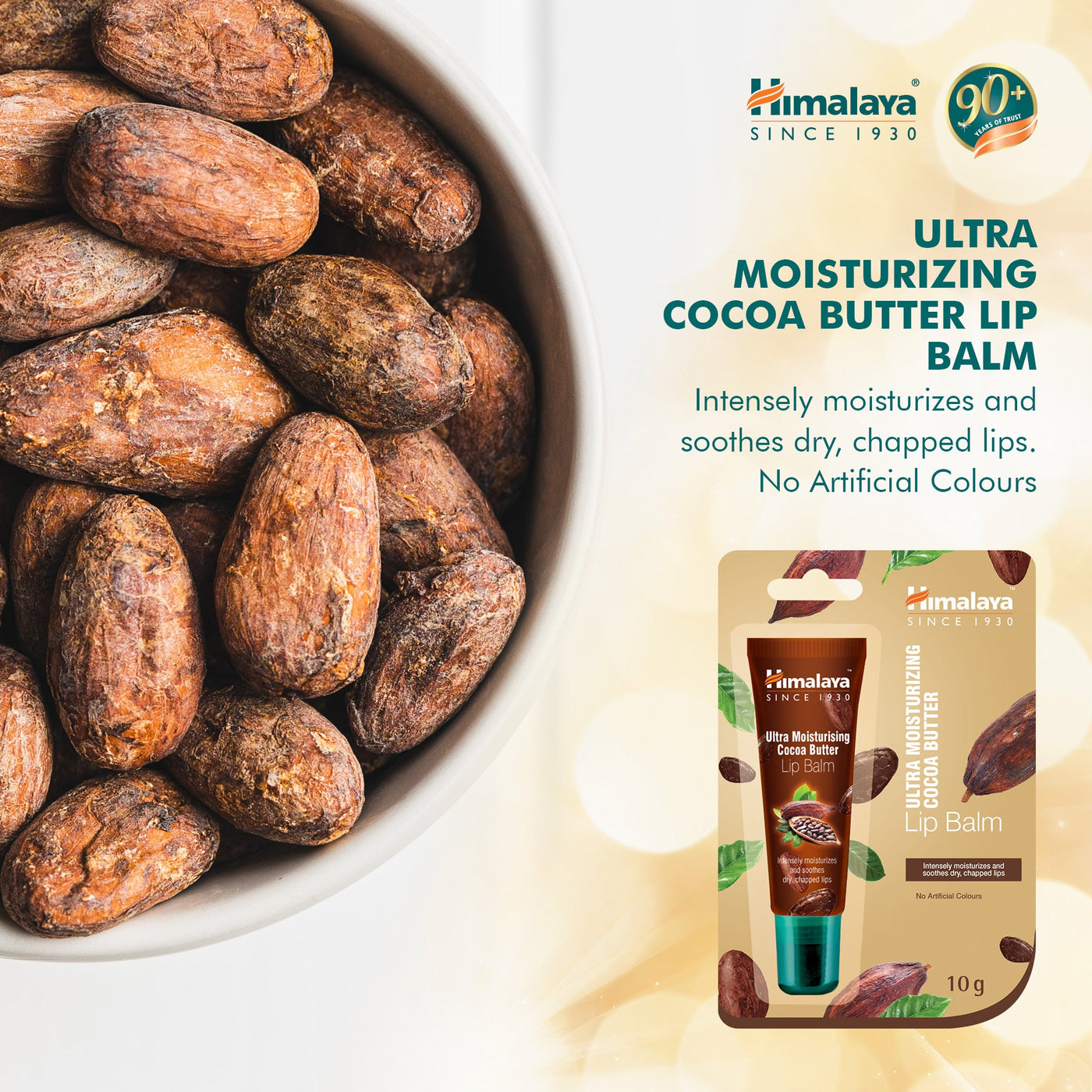 Himalaya Ultra Moisturizing Cocoa Butter Lip Balm - 10g-2