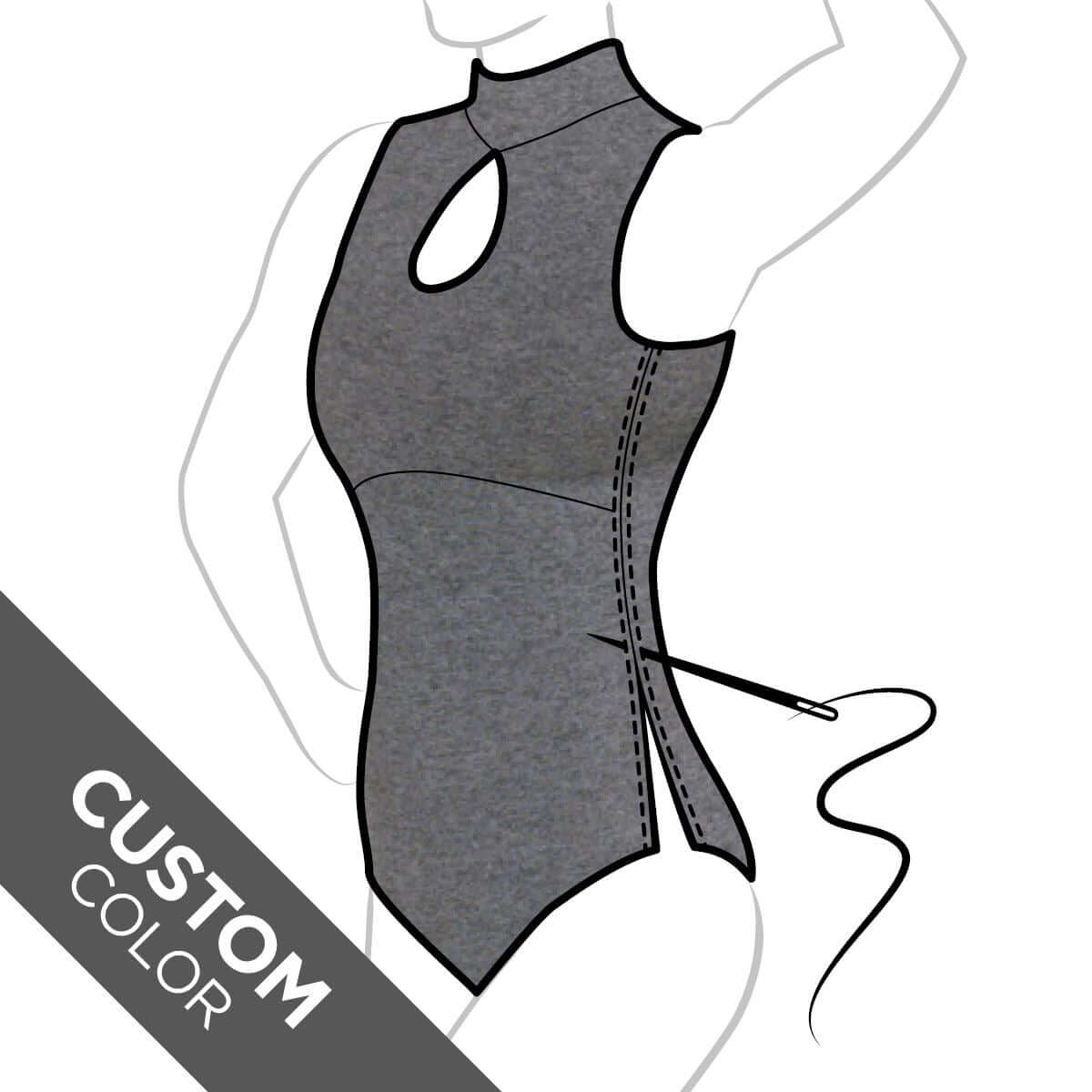 Custom Leotard for Gymnastics – Daria