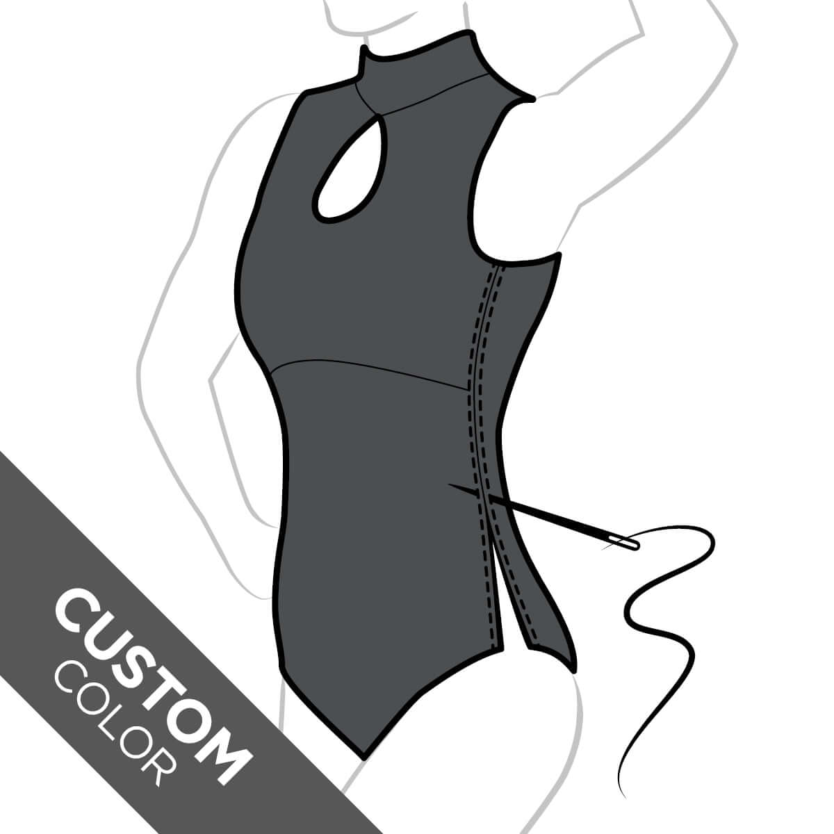 Custom Leotard for Gymnastics – Daria