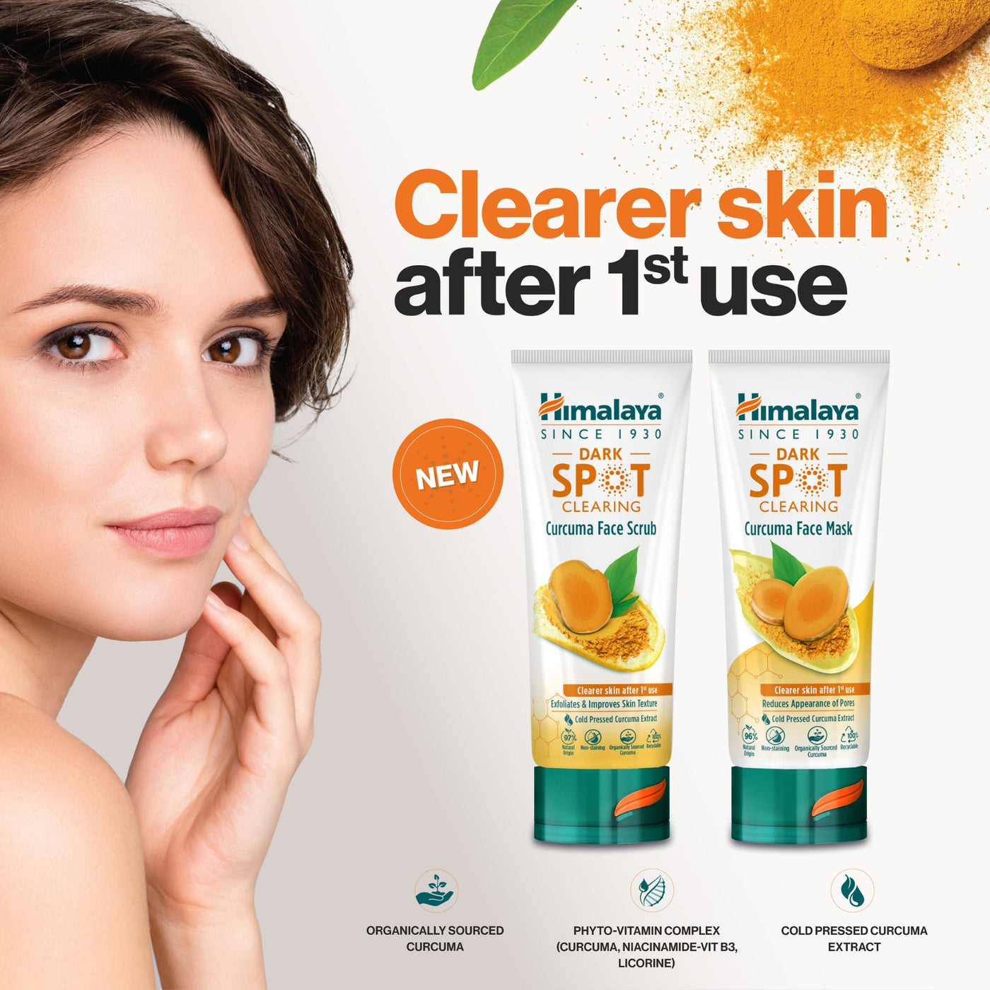Himalaya Dark Spot Clearing Curcuma Face Mask-1