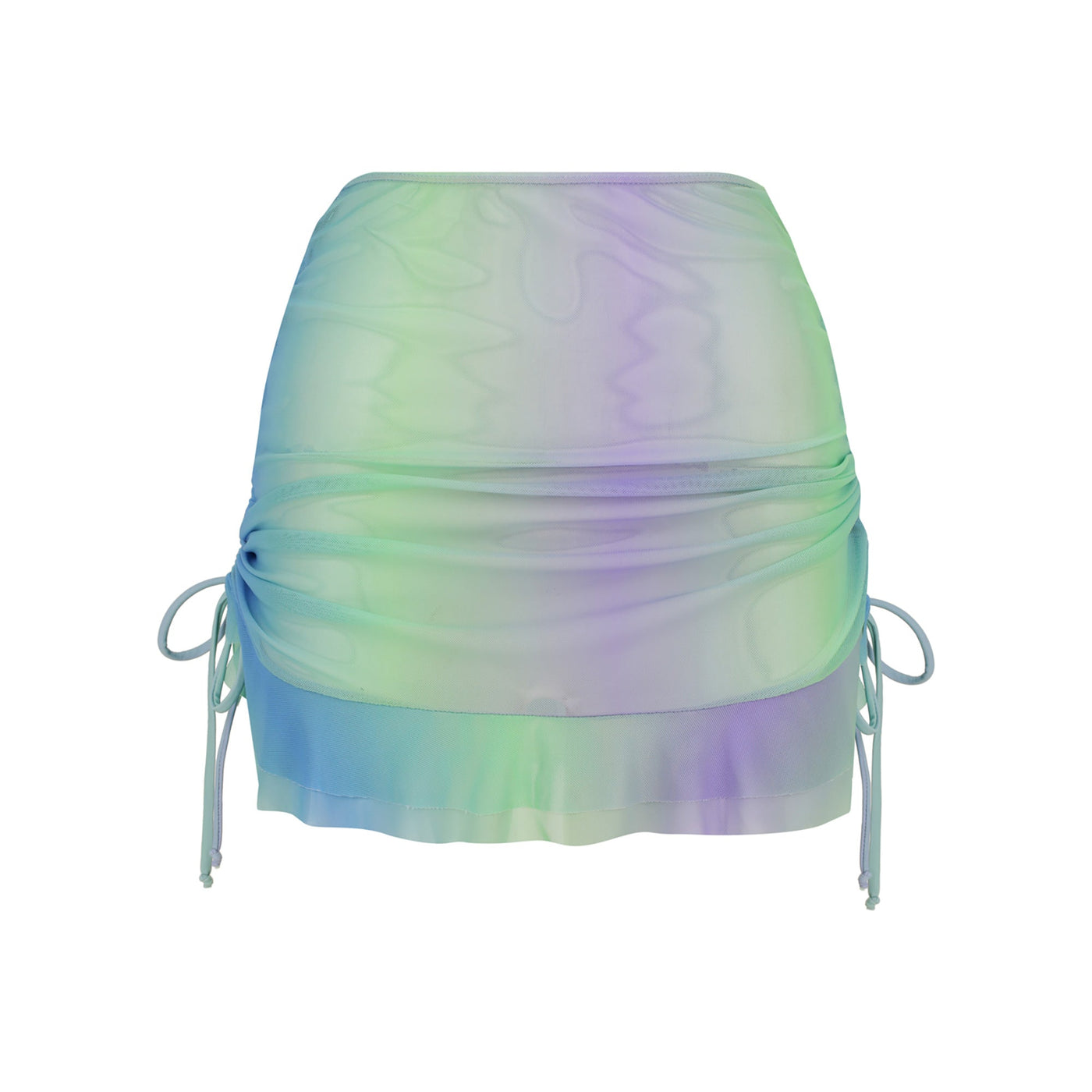 Mesh Skirt-Gradient Purple