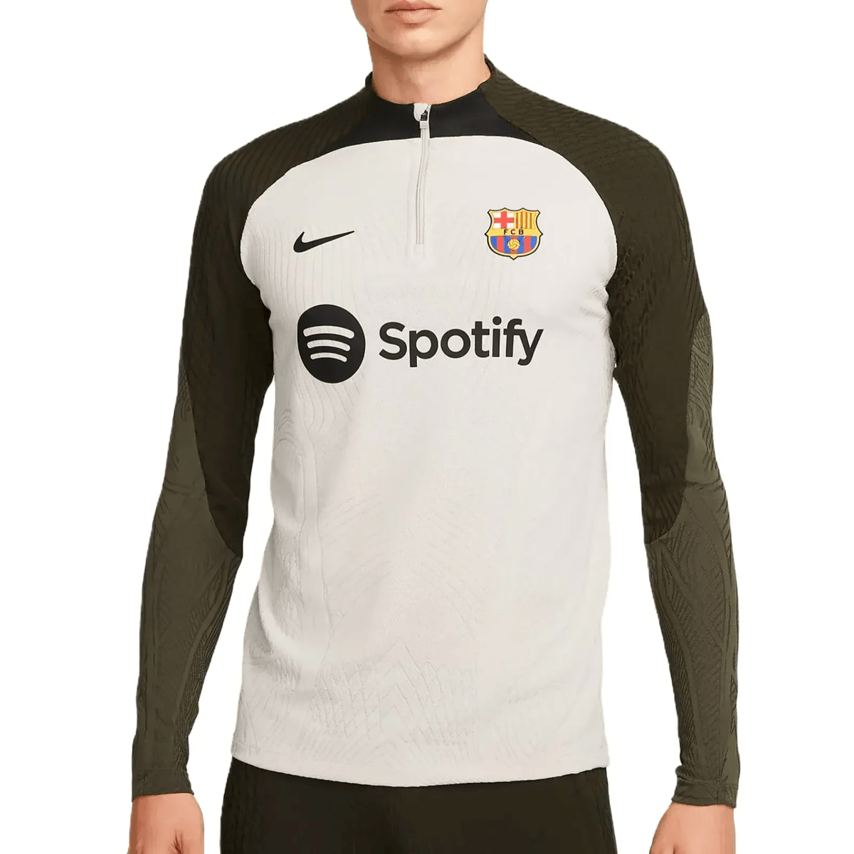 Haut de survêtement technique d'entraînement pour joueurs de football élite FC Barcelone 2023/24 - Nike