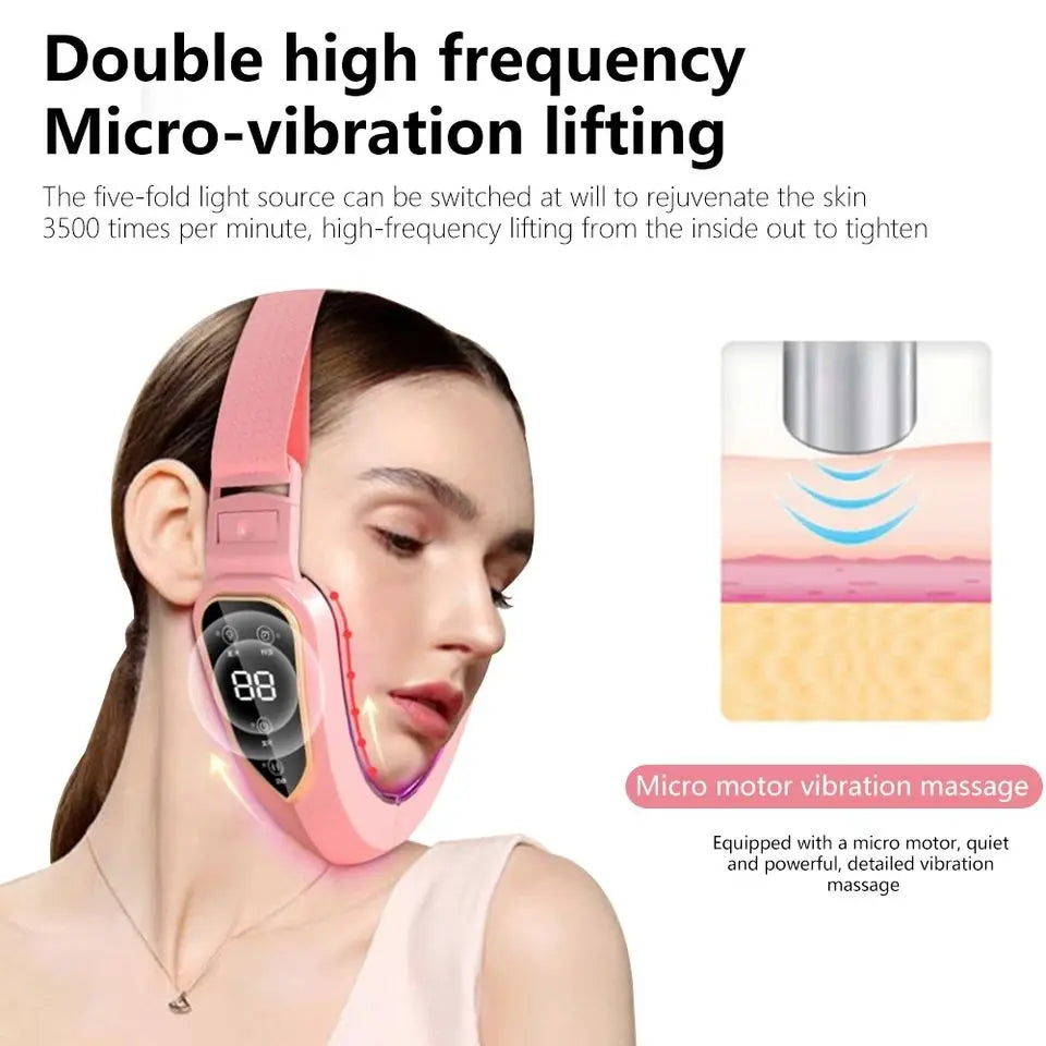 Masseur de lifting facial à thérapie photonique LED