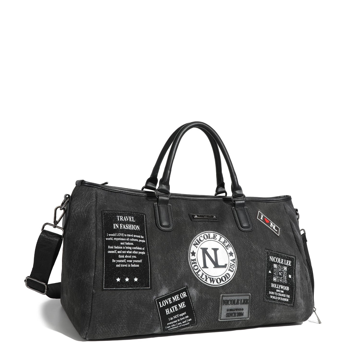 BOLSA DE VIAJE NEGRA MULTIUSO PARA HOMBRE