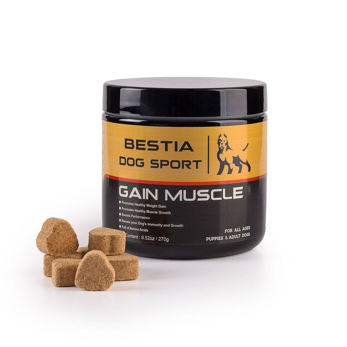 BDS Gain Muscle Complément alimentaire pour chiens