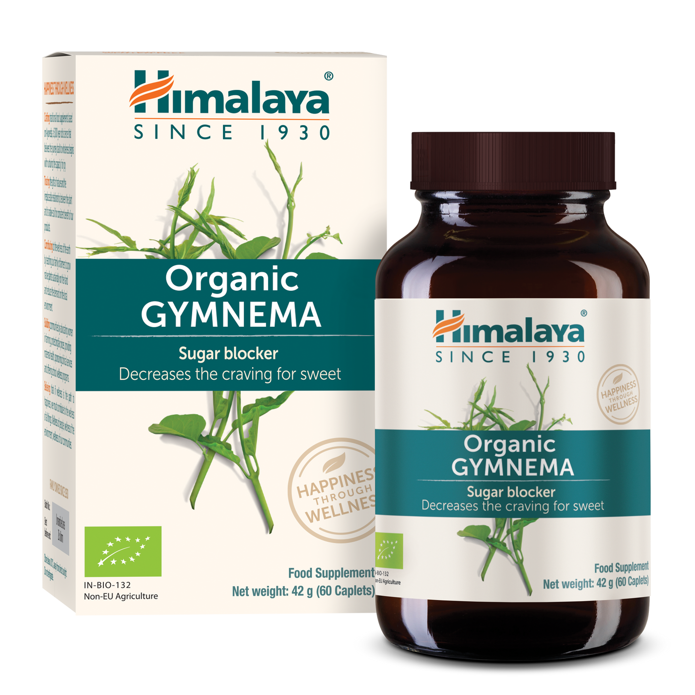 Himalaya Organic Gymnema 60 tablets-0